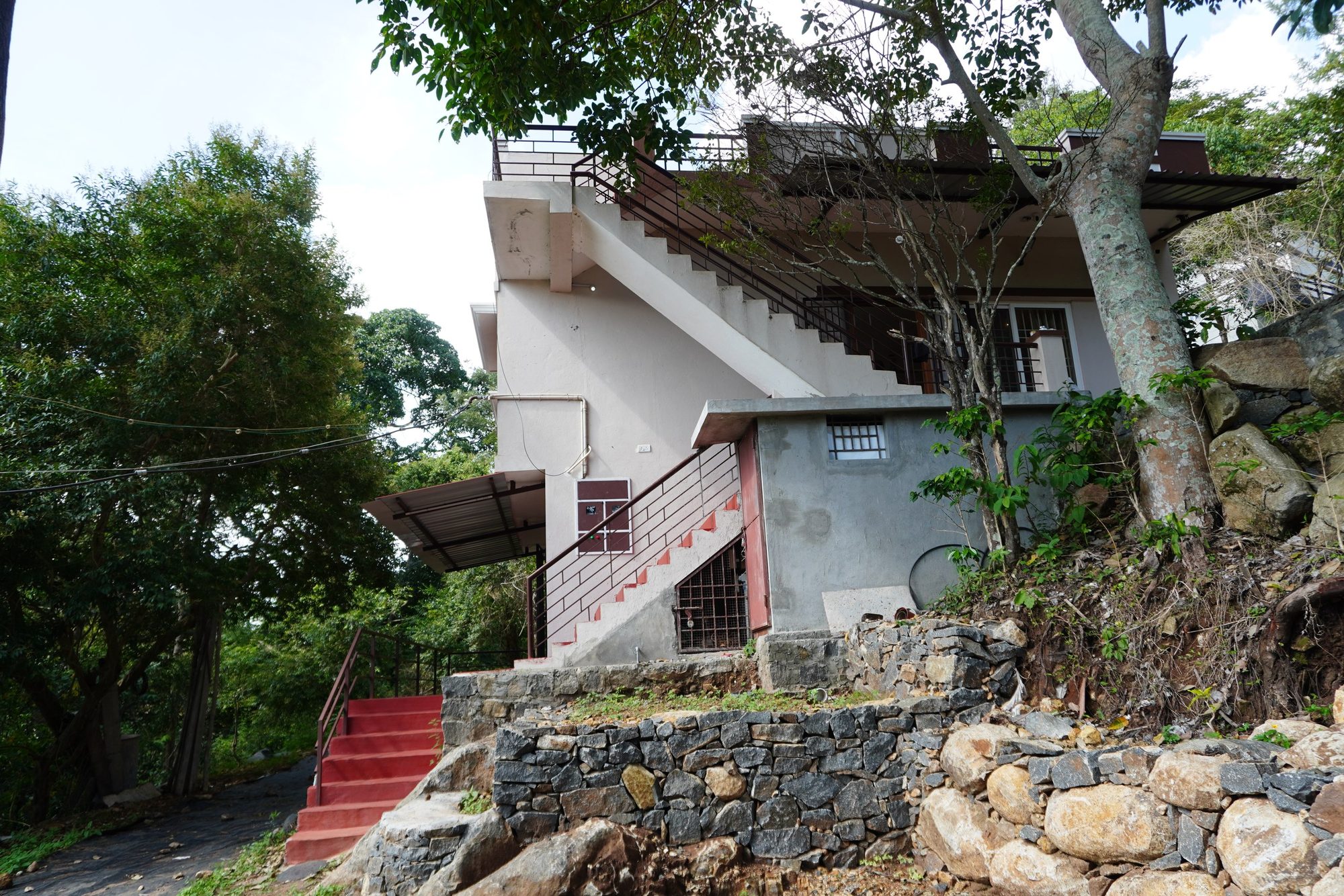 Villa in the trees